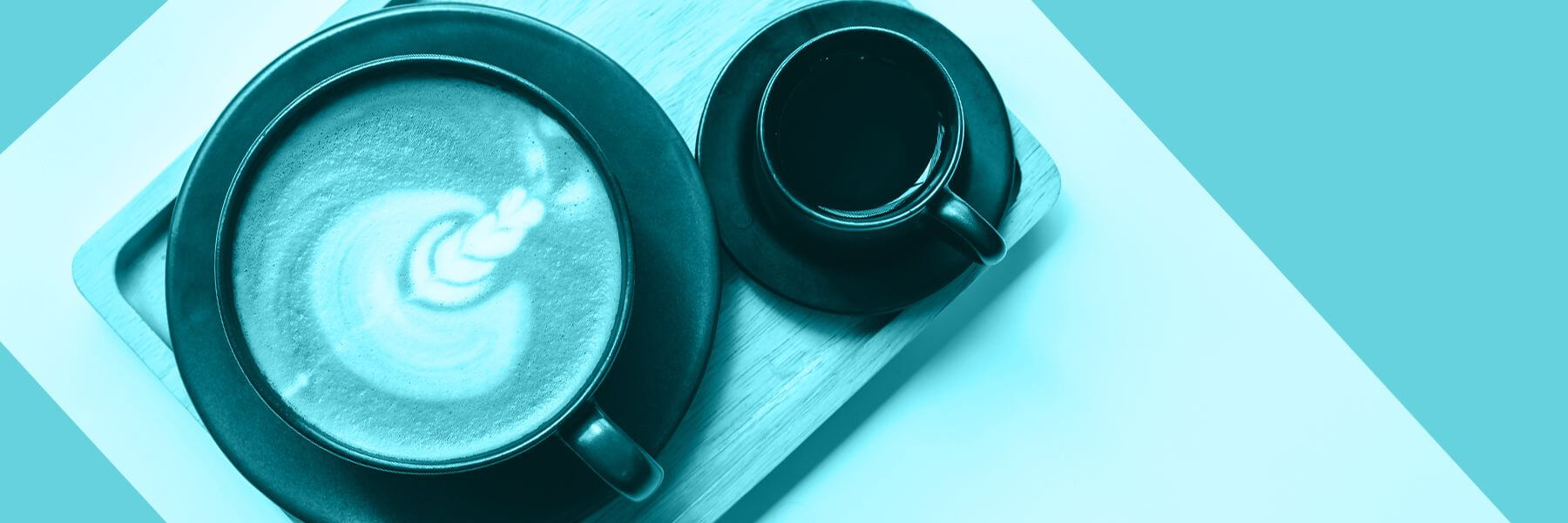 Latte next to an espresso, symbolizing a Traditional CMO vs. aFractional CMO